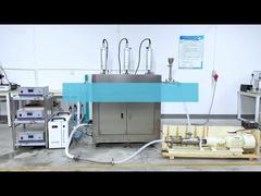 Ultrasonic continuously homogenizer